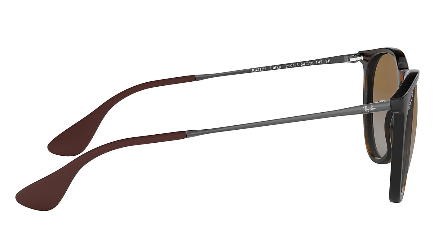Очки солнцезащитные Ray-Ban 4171 710/T5. Цвет «Гавана» фото 3