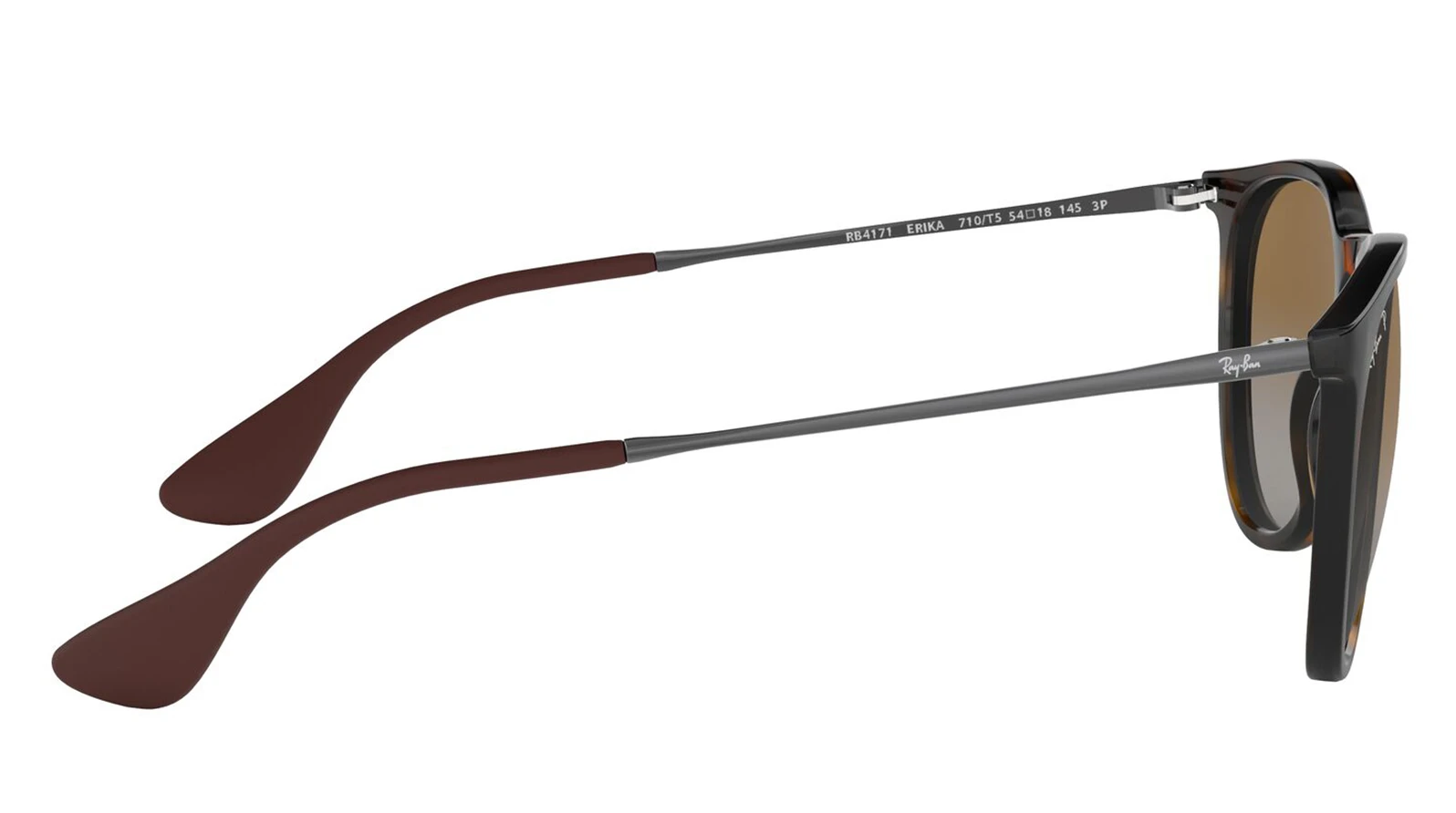 Очки солнцезащитные Ray-Ban 4171 710/T5. Цвет «Гавана» оригинальный размер фото 3