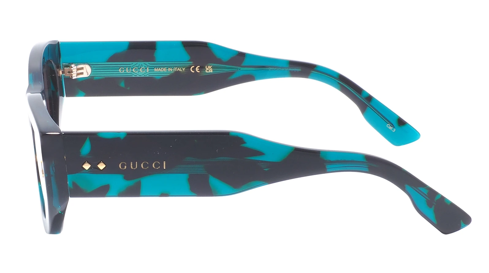Женские солнцезащитные очки Gucci 1215S 001 оригинальный размер фото 4