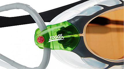 Очки для плавания ZOGGS Predator Polarized Ultra (серый/золотой) Regular