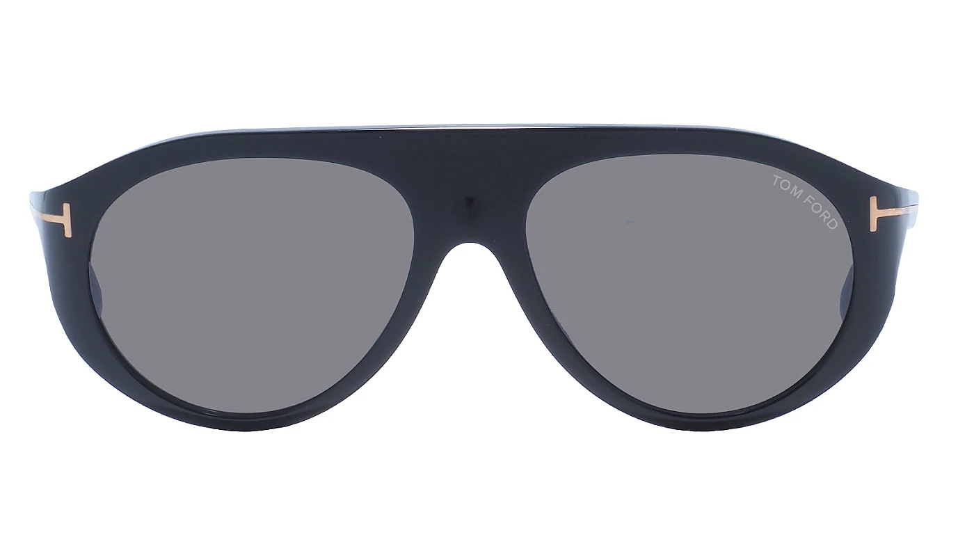 Мужские солнцезащитные очки Tom Ford Rex-02 1001 01A фото 2