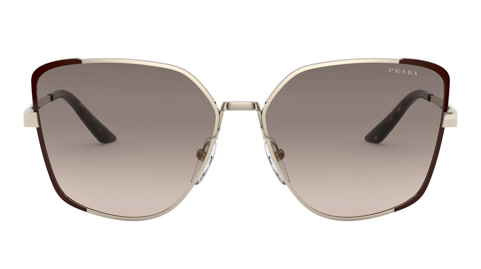 Металлические солнцезащитные очки Prada 60XS KOF3D0 для женщин оригинальный размер фото 2