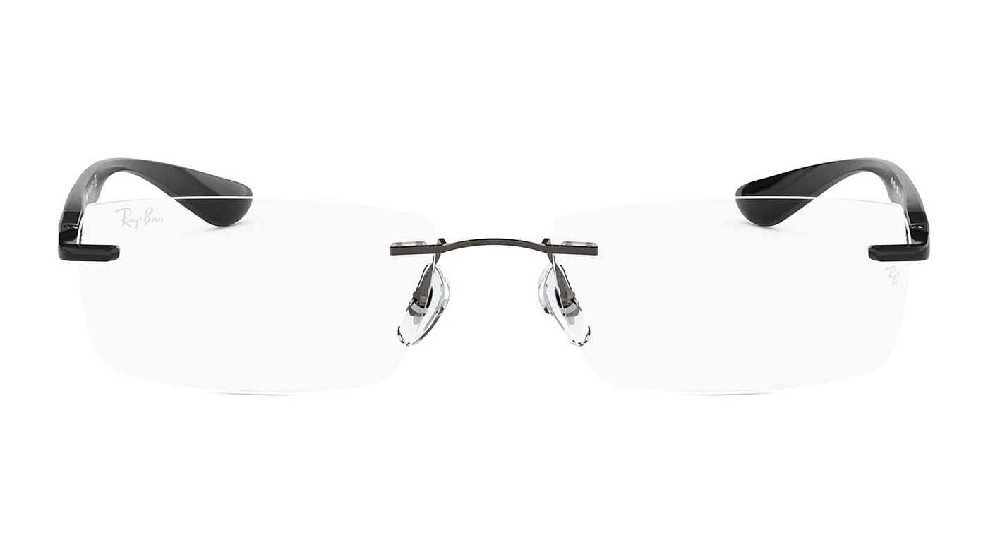 Итальянская мужская оправа для очков Ray-Ban 8724 1000 фото 2