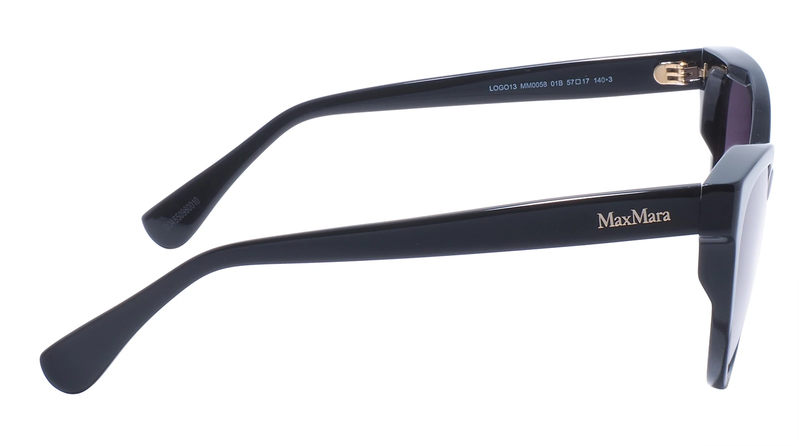 Солнцезащитные очки Max Mara 0058 01B оригинальный размер фото 3
