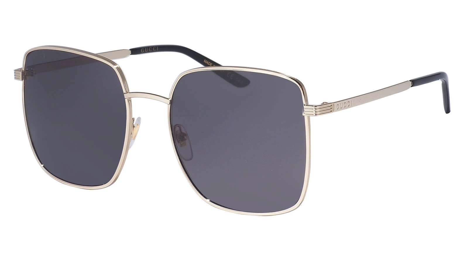 C﻿олнцезащитные очки Gucci 0802S 001 оригинальный размер фото 1