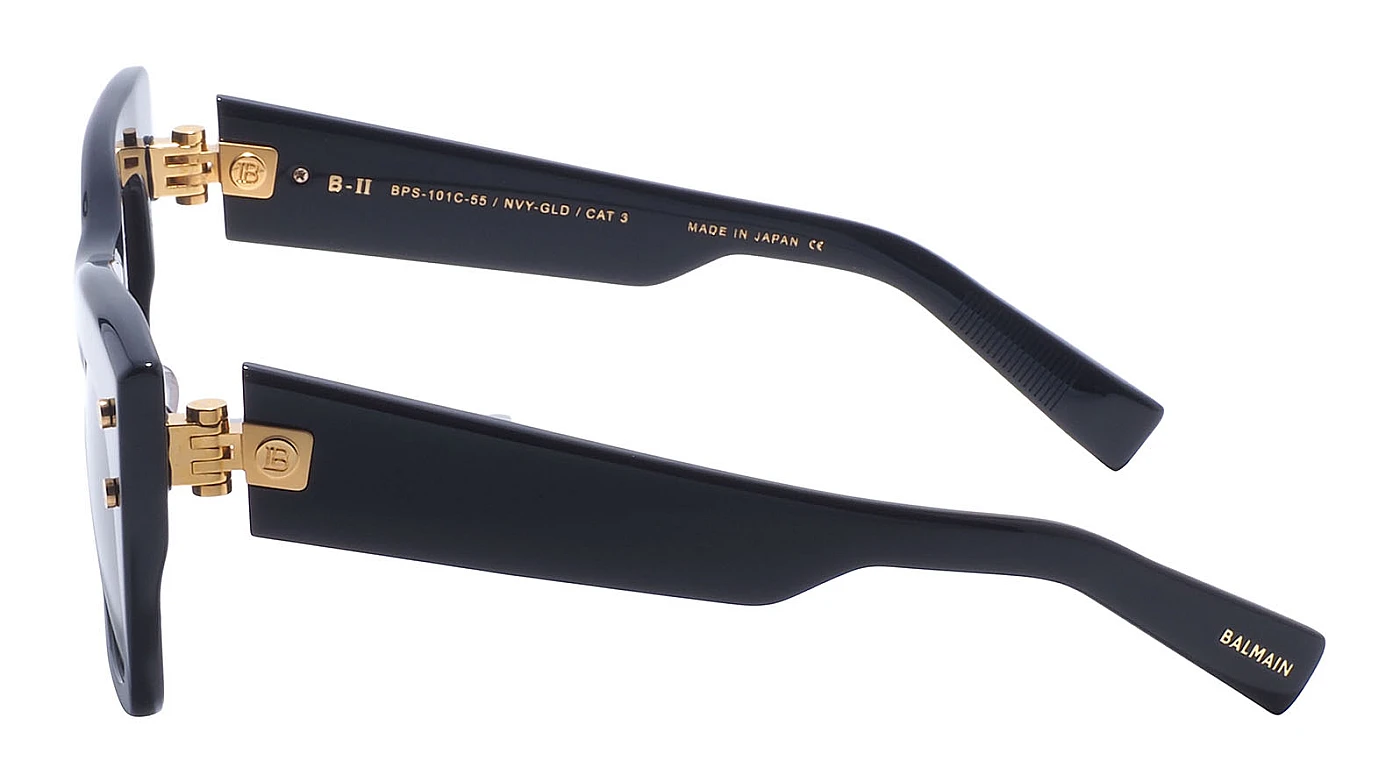 Солнцезащитные очки Balmain B-II BPS-101C-55 NVY-GLD фото 4