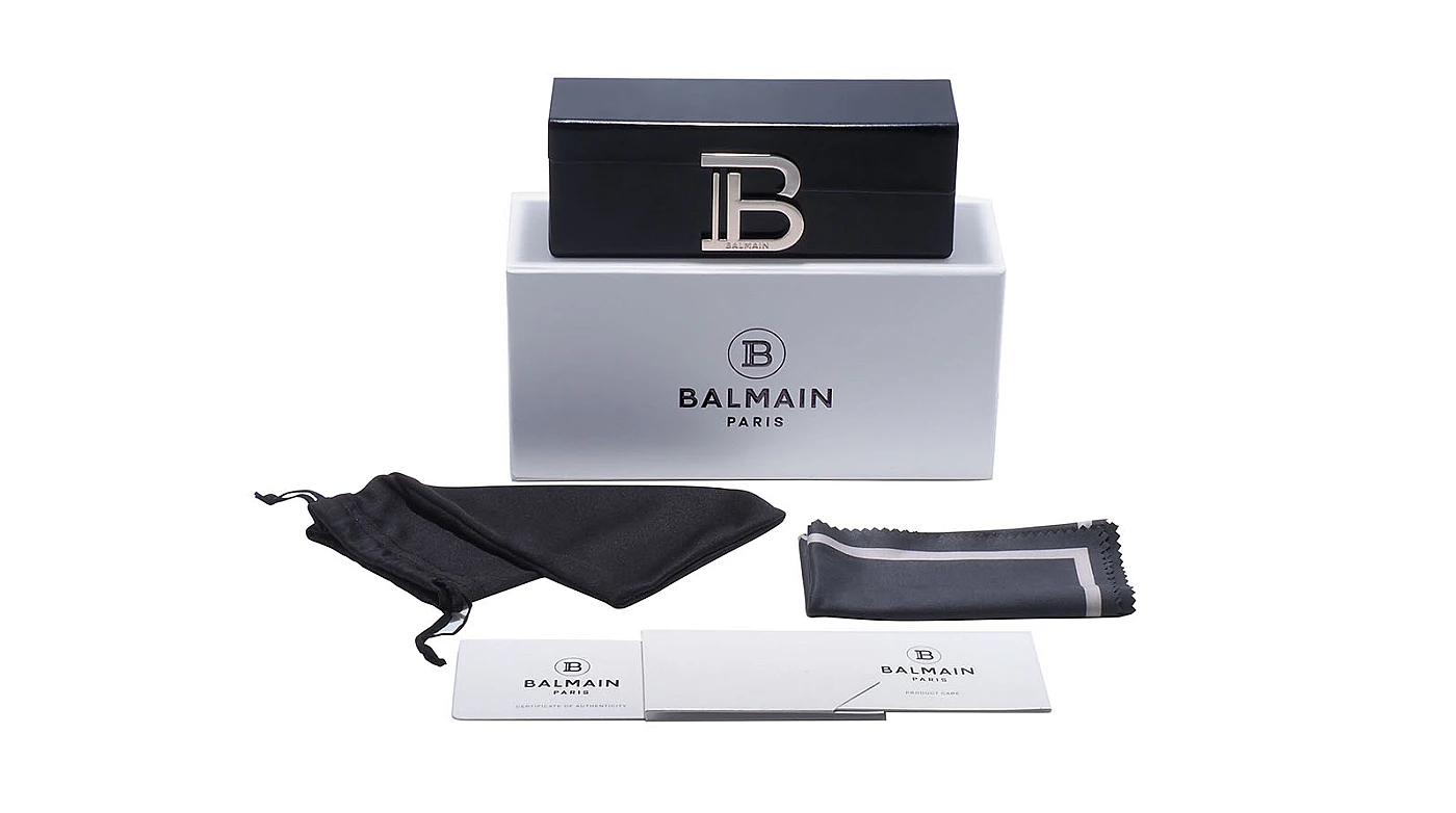 Женские солнцезащитные очки Balmain Capitaine BPS-125A-62 GLD-BLK фото 5