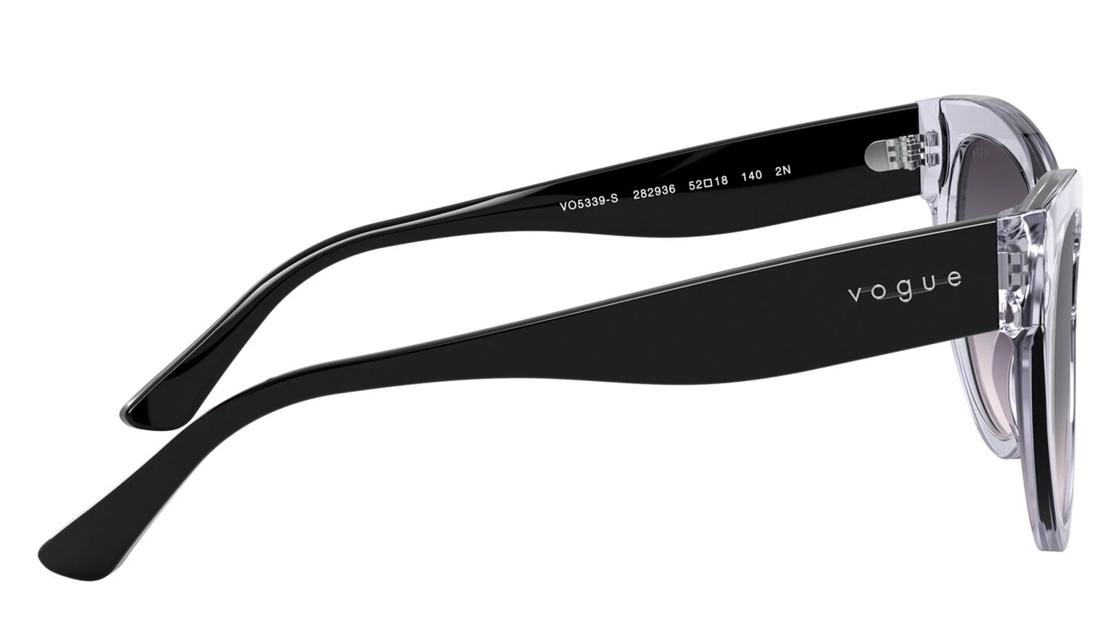 Белые солнцезащитные очки Vogue 5339S 282936 оригинальный размер фото 3