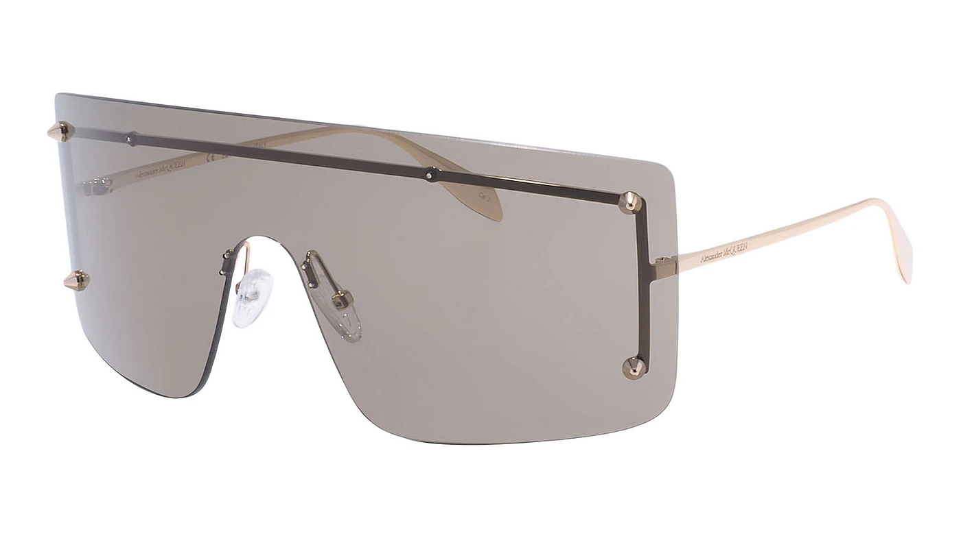 Унисекс солнцезащитные очки Alexander McQueen 0412S 002 фото 1