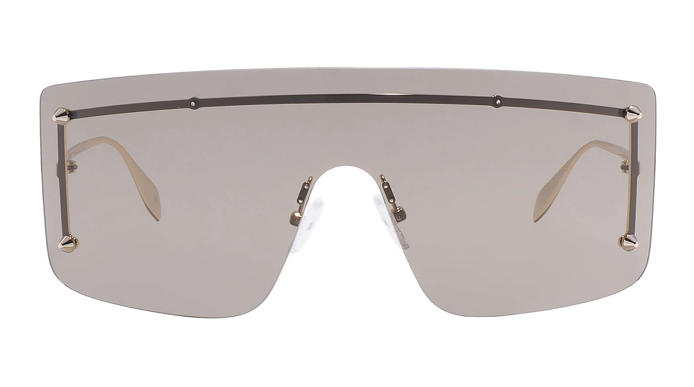 Унисекс солнцезащитные очки Alexander McQueen 0412S 002 фото 2