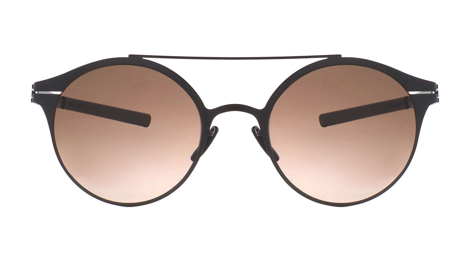Женские солнцезащитные очки Ic! Berlin Blanca F Gun Metal Brown Gradient оригинальный размер фото 2