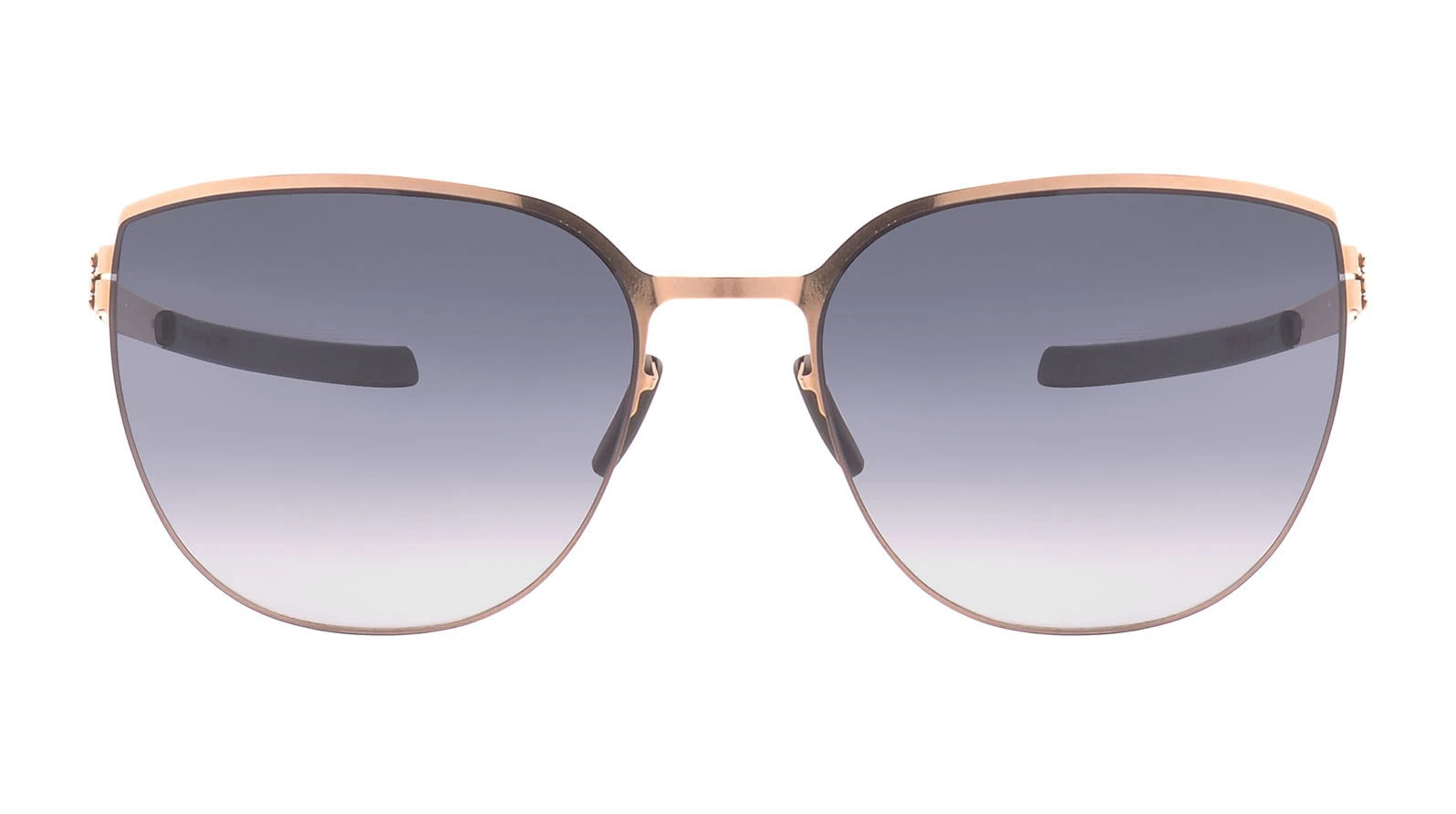 Женские солнцезащитные очки Ic! Berlin Natalie Z. Rose-Gold / Warm Grey оригинальный размер фото 2