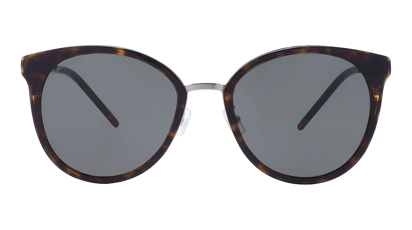 Женские солнцезащитные очки Saint Laurent 446-F SLIM 002 фото 2