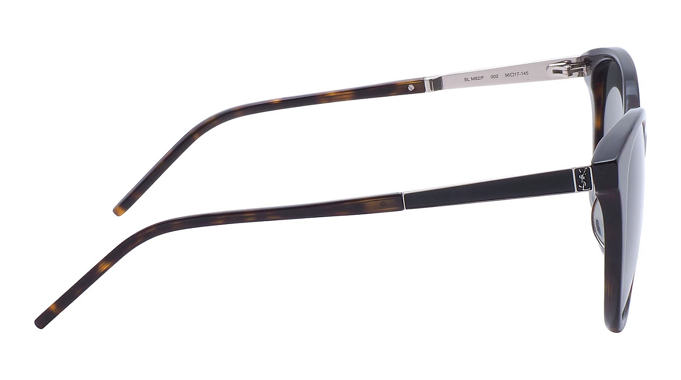 Женские солнцезащитные очки Saint Laurent M82-F 002 фото 3
