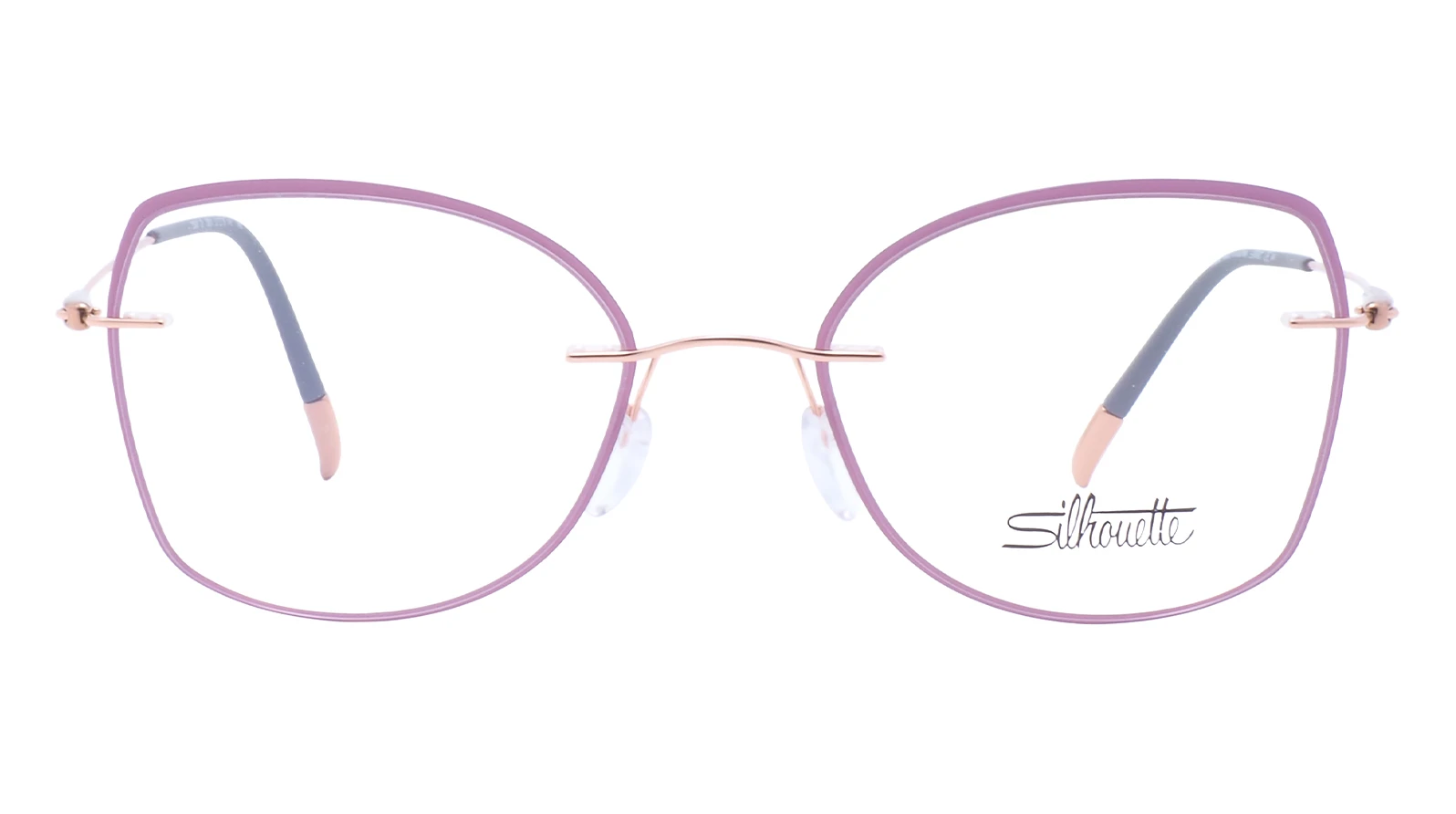 Оправа для очков для зрения Silhouette Colorwave Accent Rings 5500 3830 JD 19-40 оригинальный размер фото 2