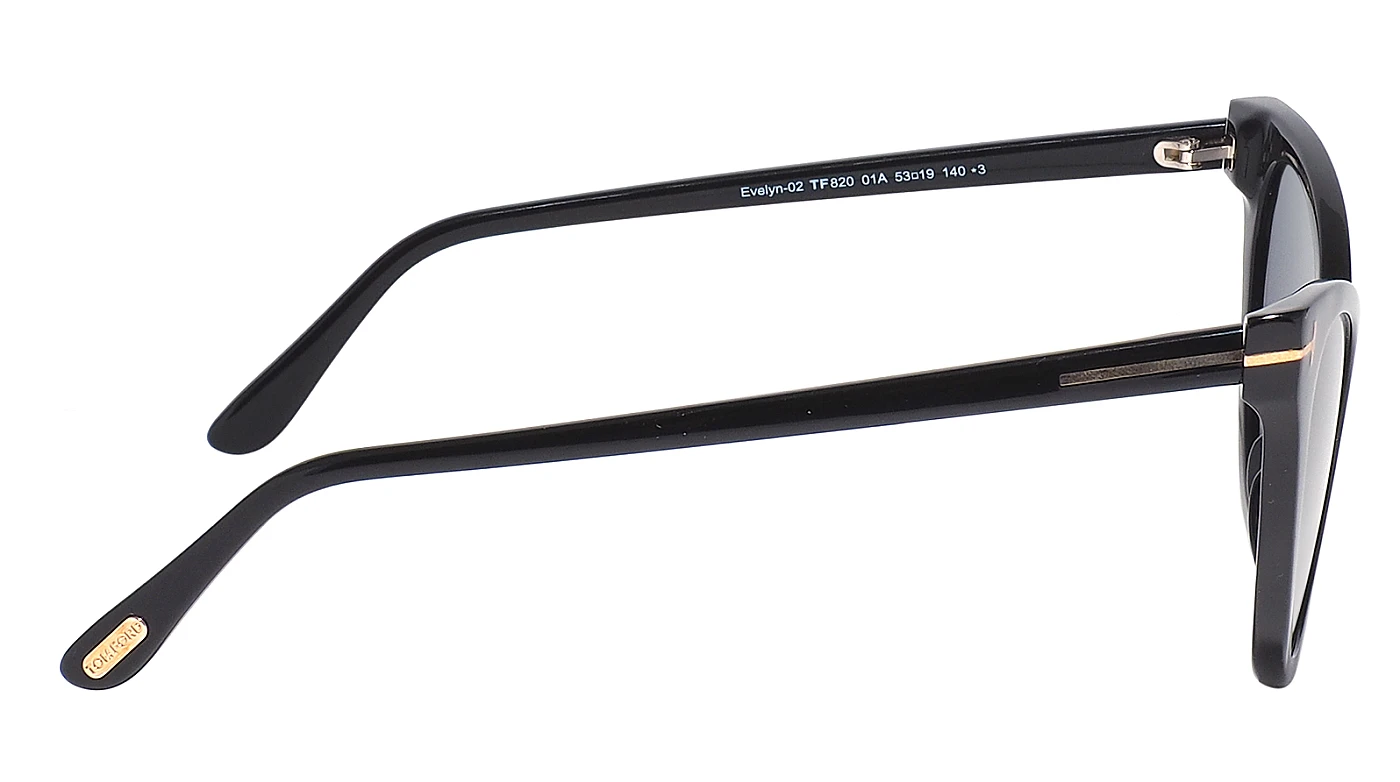 Итальянские женские очки Tom Ford Evelyn-02 820 01A фото 3