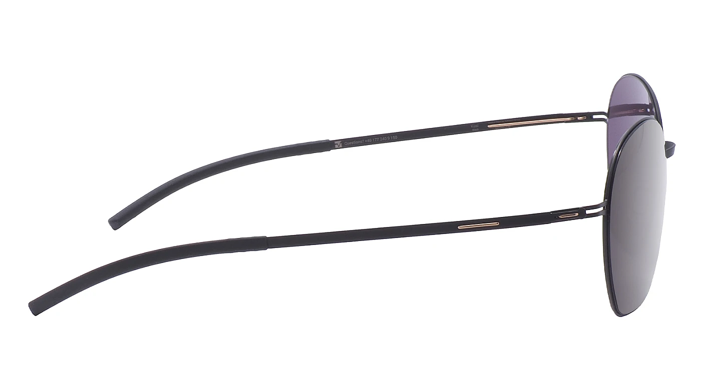 Мужские солнцезащитные очки Ic! Berlin Kusi Black Black фото 3