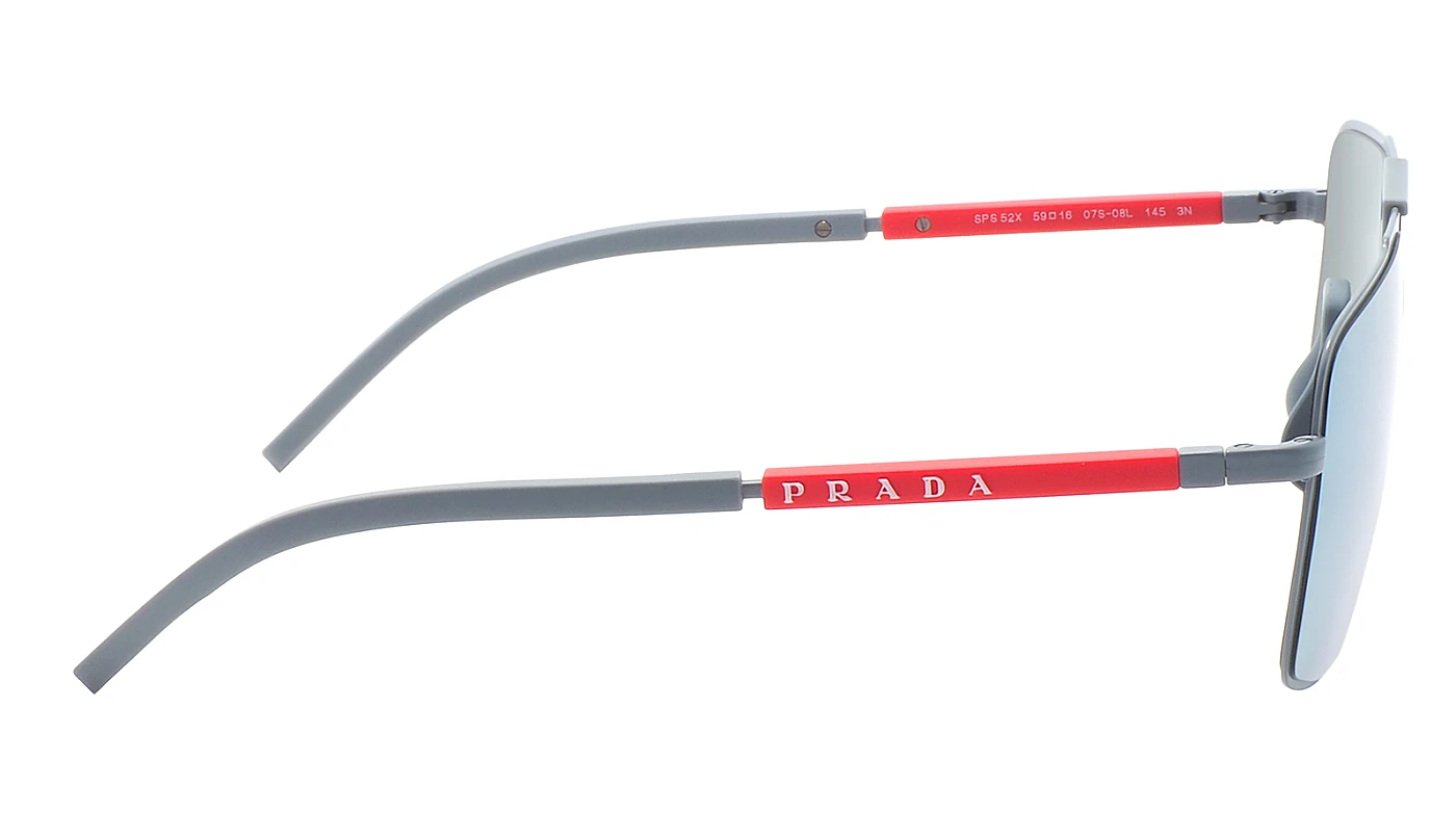 Мужские солнцезащитные очки Prada Linea Rossa 52XS 07S08L фото 3