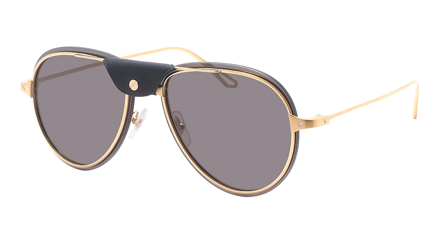 Мужские солнцезащитные очки Cartier 0242S 001 фото 1