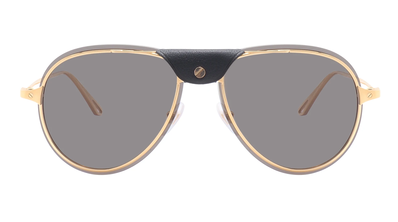 Мужские солнцезащитные очки Cartier 0242S 001 оригинальный размер фото 2