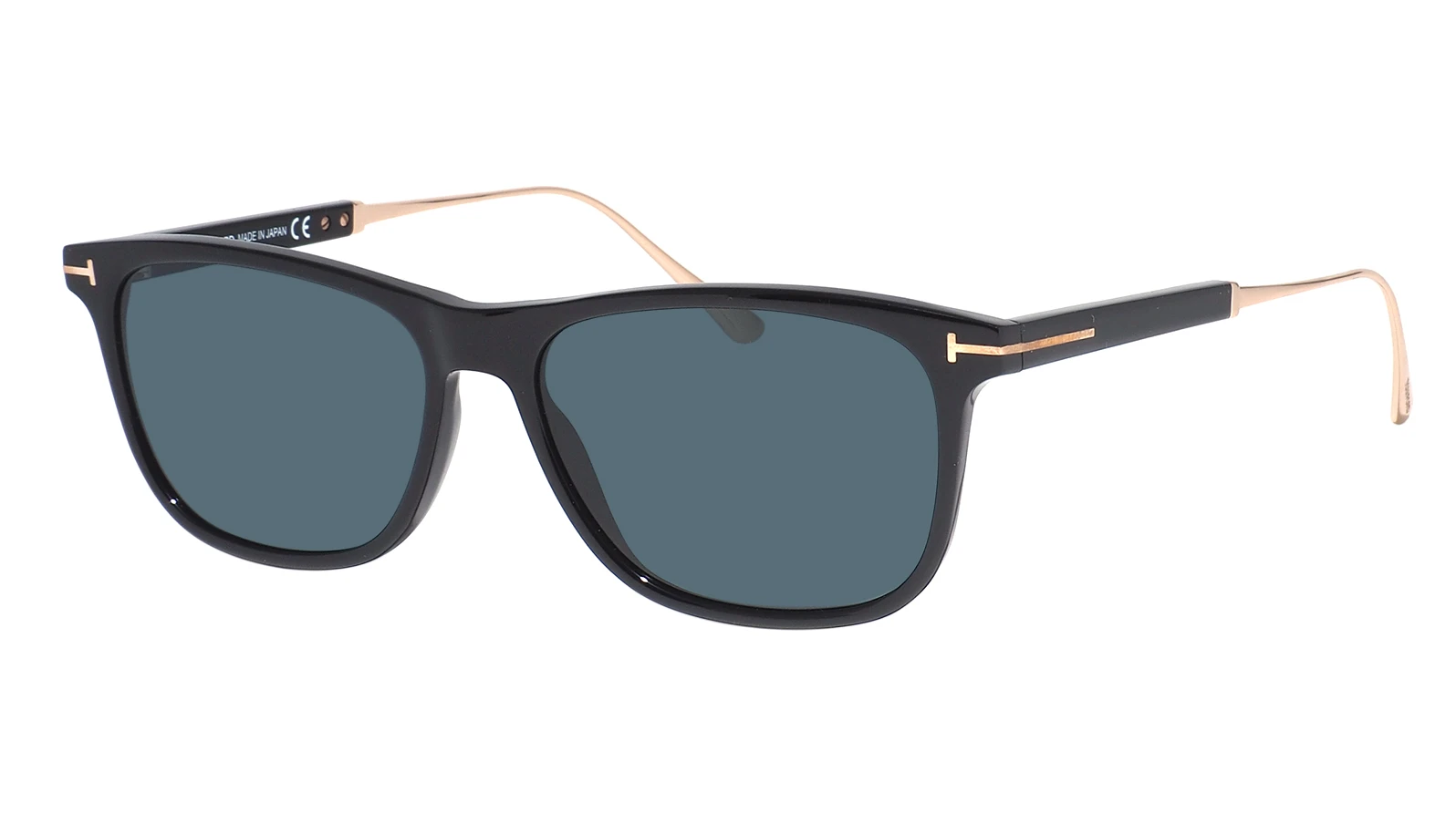 Итальянские пластиковые очки Tom Ford CALEB 813 01V оригинальный размер фото 1