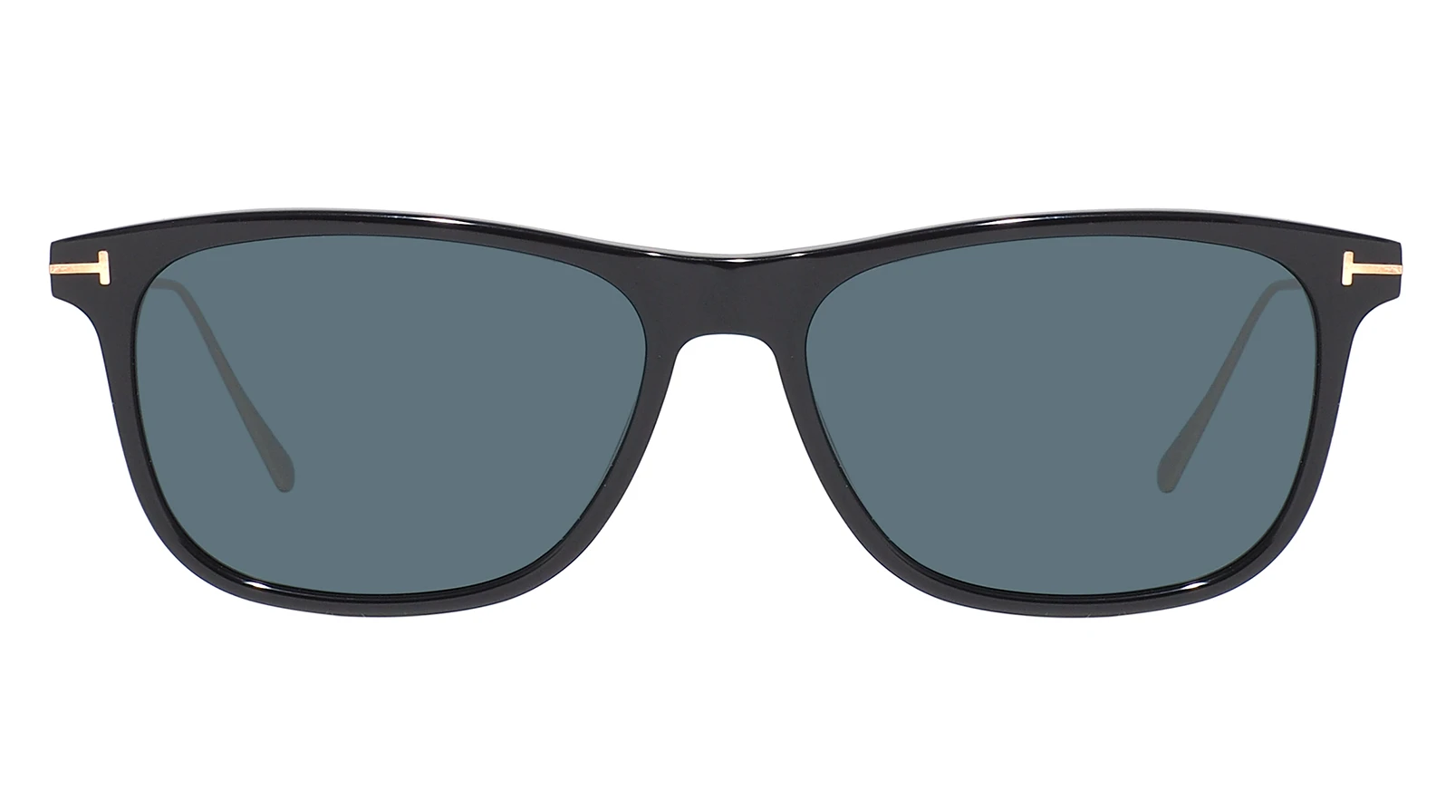 Итальянские пластиковые очки Tom Ford CALEB 813 01V оригинальный размер фото 2