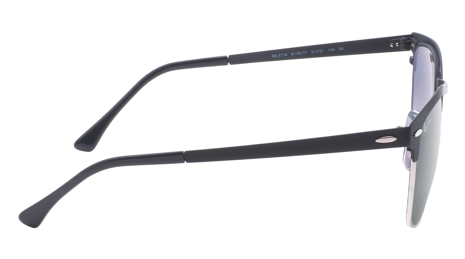 Очки Ray-Ban Clubmaster Metal RB 3716 911871 оригинальный размер фото 3