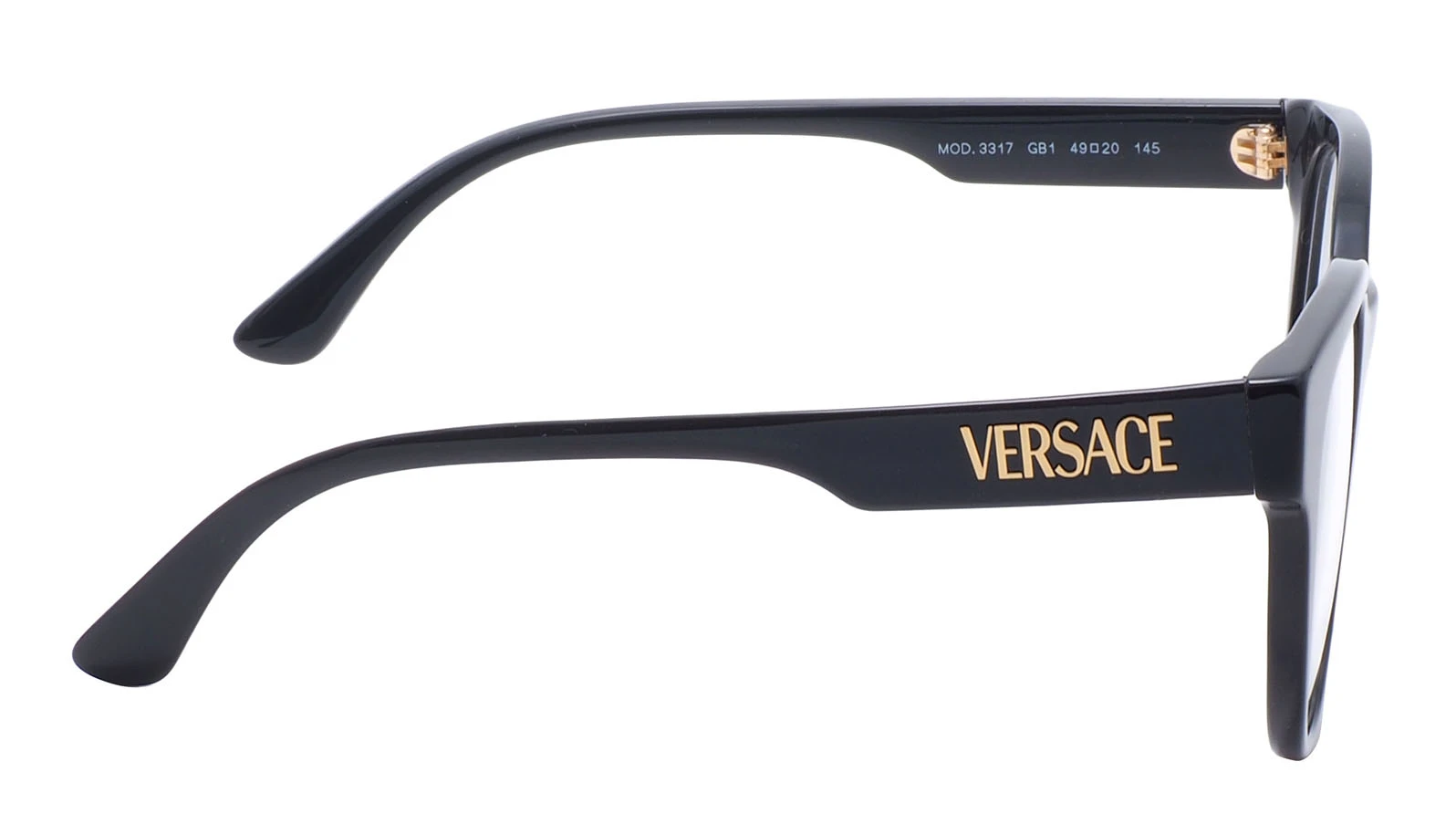 Оправа для очков для зрения Versace 3317 GB1 оригинальный размер фото 3