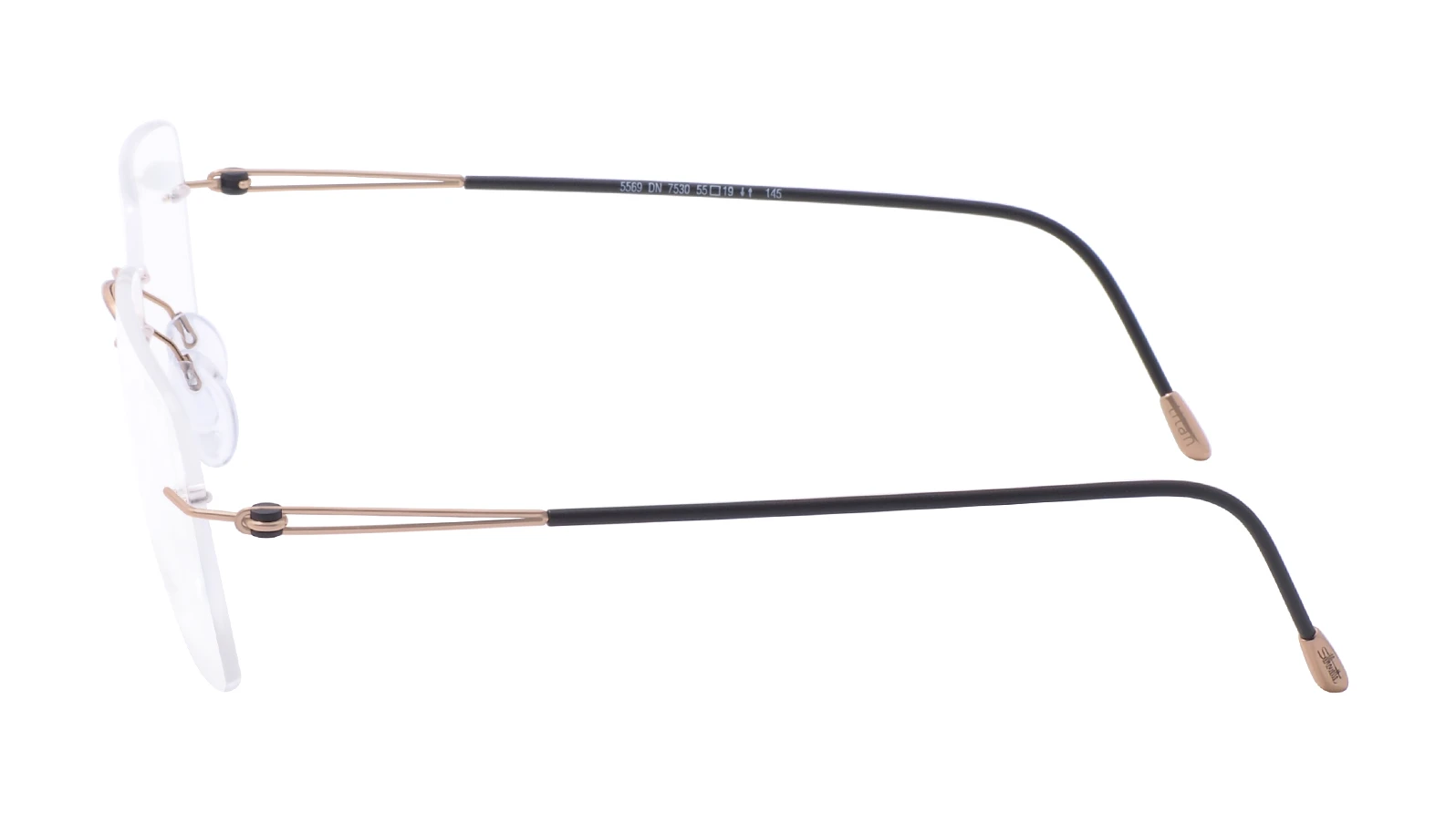 Оправа для очков Silhouette LiteSpirit Rimless 5569 DN 7530 оригинальный размер фото 4