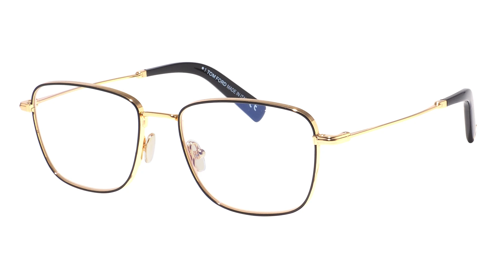 Мужские оправы Tom Ford 5748-B 001 • Квадрат оригинальный размер фото 1