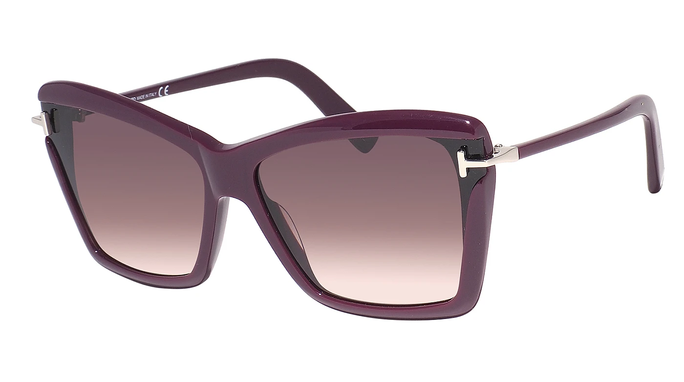Женские солнцезащитные итальянские очки Tom Ford Leah 849 83T фото 1
