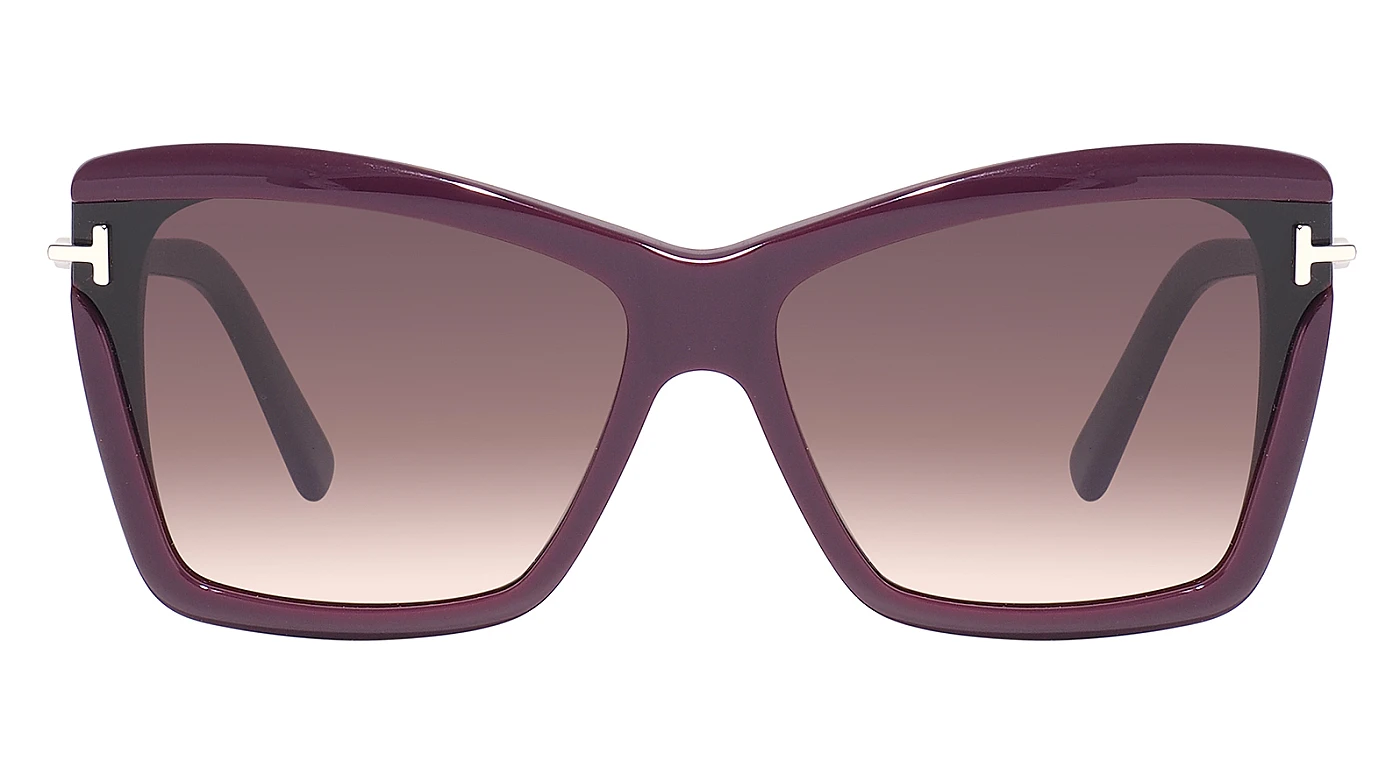 Женские солнцезащитные итальянские очки Tom Ford Leah 849 83T фото 2