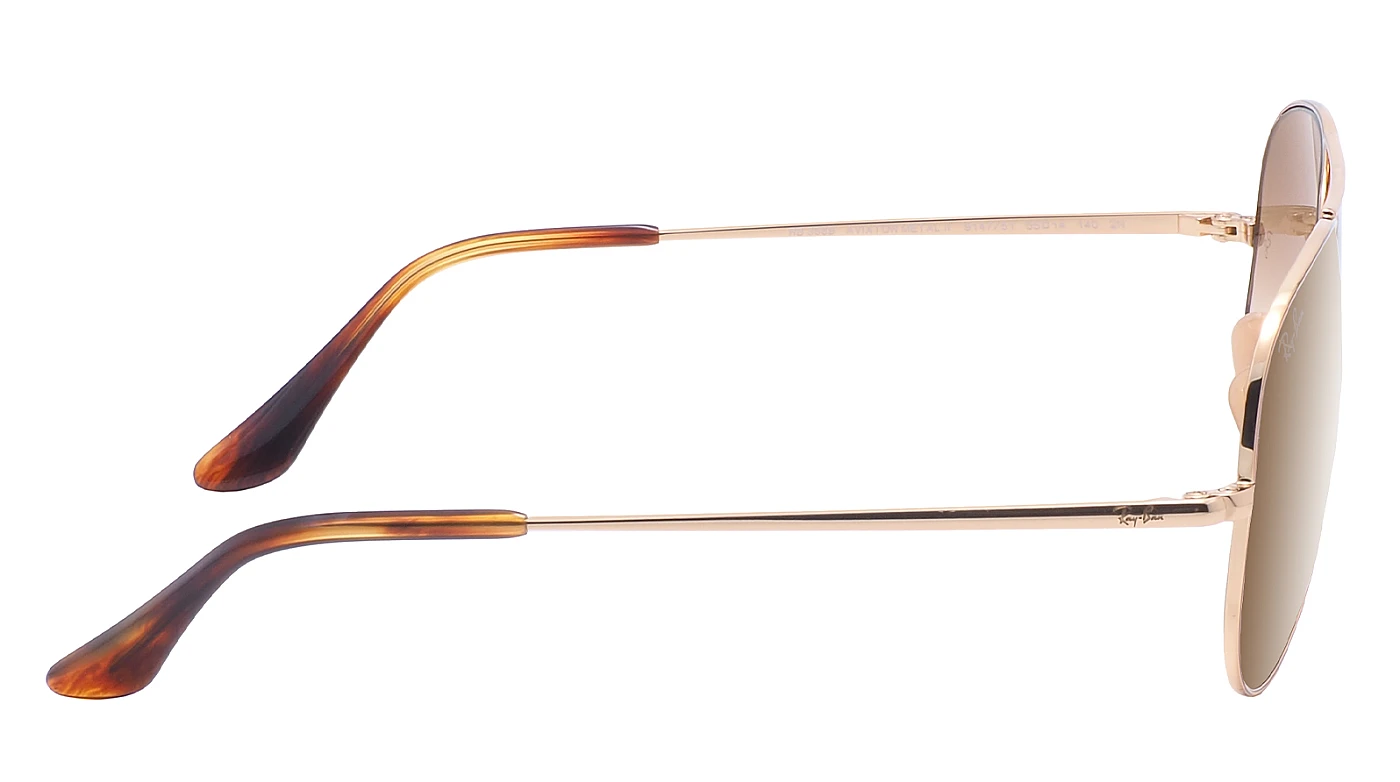 Мужские солнцезащитные очки Ray-Ban Aviator Metal II RB 3689 914751 фото 3