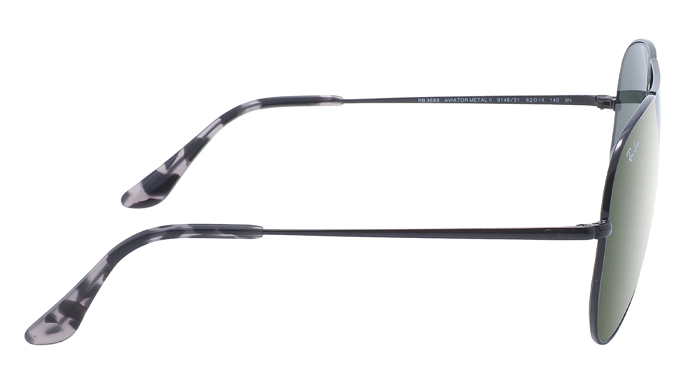 Мужские солнцезащитные очки Ray-Ban Aviator Metal II RB 3689 914831 фото 3