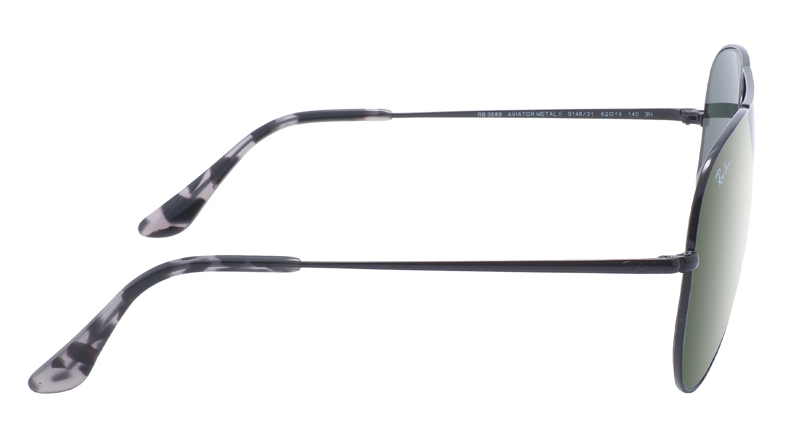 Мужские солнцезащитные очки Ray-Ban Aviator Metal II RB 3689 914831 оригинальный размер фото 3