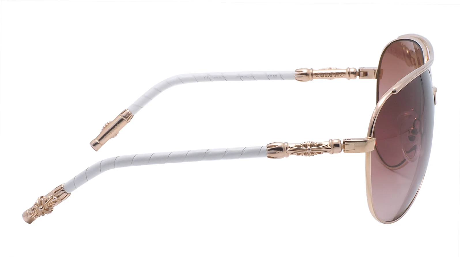 Женские солнцезащитные очки Chrome Hearts Jism II GP WTL оригинальный размер фото 3