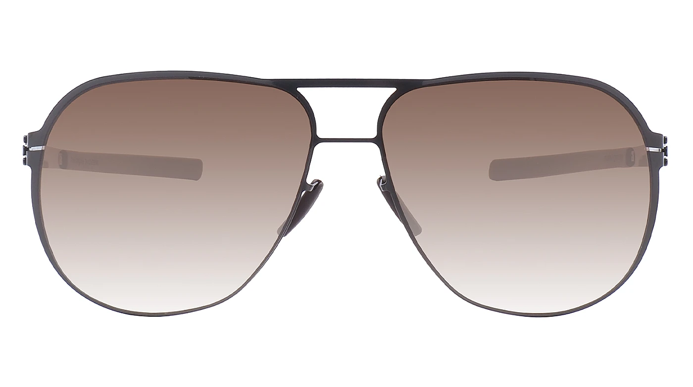 Мужские солнцезащитные очки Ic! Berlin Guenther n 0077 Gun Metal Brown Sand Nylon фото 2