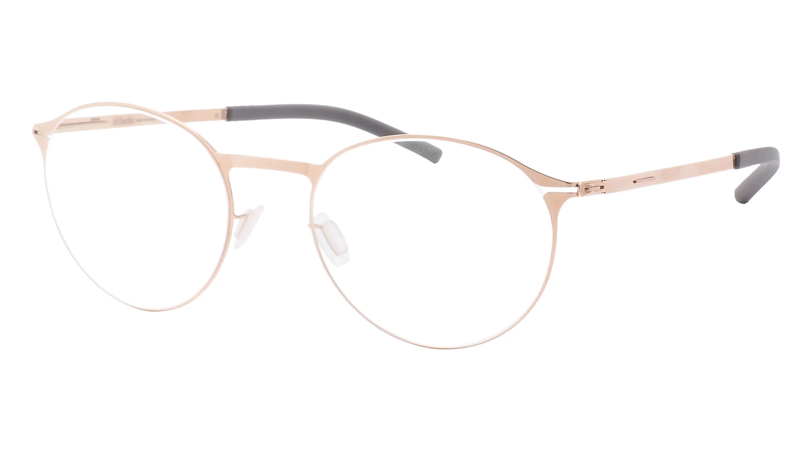 Оправа для очков для зрения Ic! Berlin Etesians 2.0 Rose-Gold Warm Grey оригинальный размер фото 1