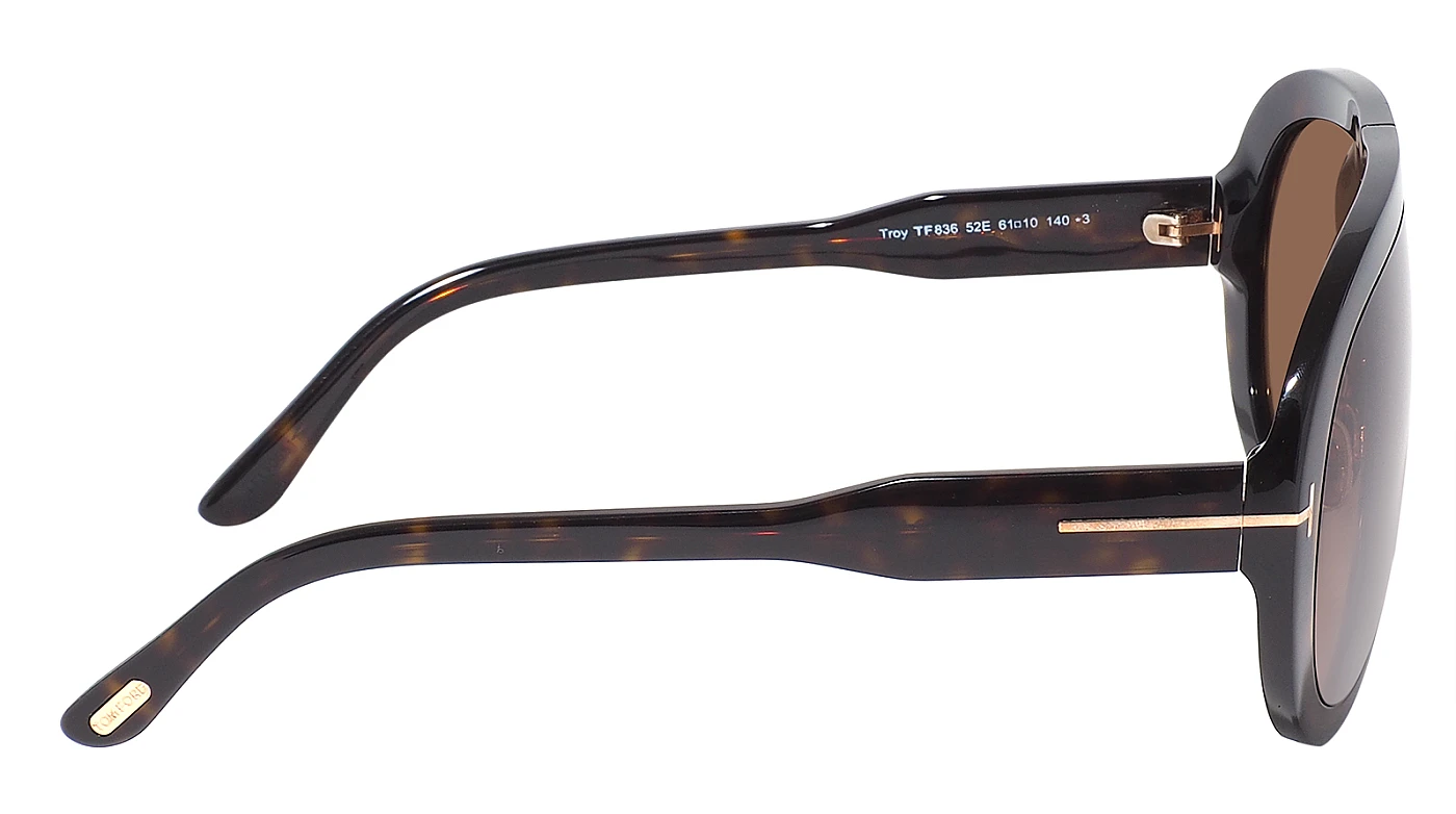 Мужские солнцезащитные очки Tom Ford Troy 836 52E фото 3