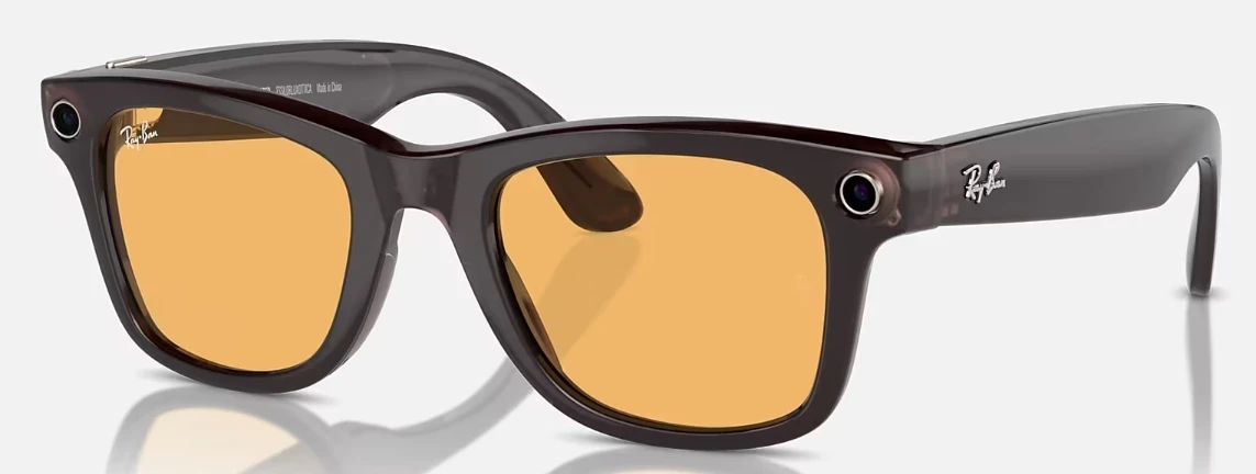Очки Ray-Ban Meta Wayfarer 4006 6753/85 оригинальный размер фото 1