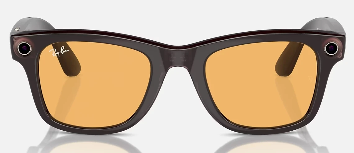 Очки Ray-Ban Meta Wayfarer 4006 6753/85 оригинальный размер фото 2