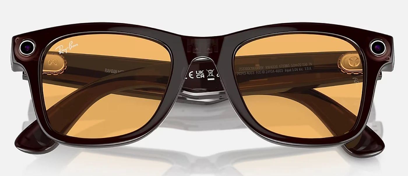 Очки Ray-Ban Meta Wayfarer 4006 6753/85 фото 4