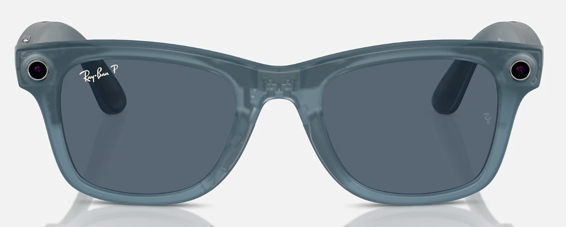Солнцезащитные очки Ray-Ban Meta Wayfarer 4006 6755/2V оригинальный размер фото 2