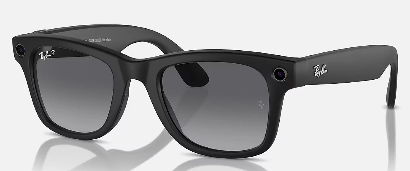 Мужские солнцезащитные очки Ray-Ban Meta Wayfarer 4006 601S/T3 фото 1