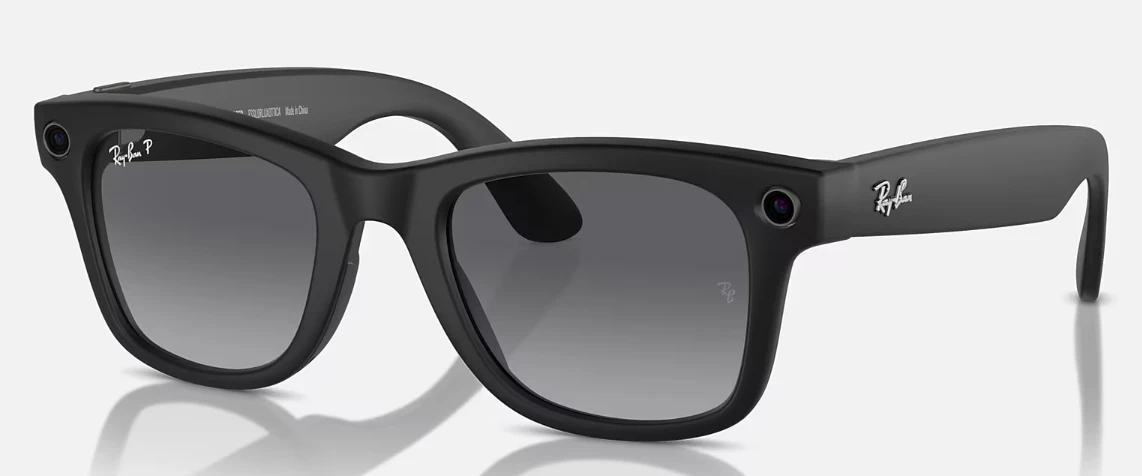 Мужские солнцезащитные очки Ray-Ban Meta Wayfarer 4006 601S/T3 оригинальный размер фото 1