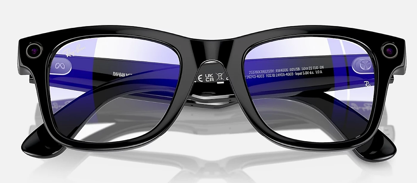 Очки Ray-Ban Meta Wayfarer 4006 601/SB фото 4