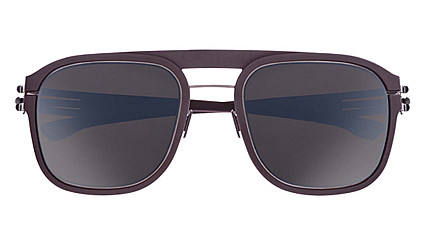 Ic! Berlin IB-Bigspin :Graphite-Burgundy :Black Mirrored :Rubber