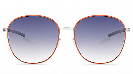 Ic! Berlin IB-Coho :Peach Silver Circle :Fashion-Silver :Light Grey :Black-Clear :Flex