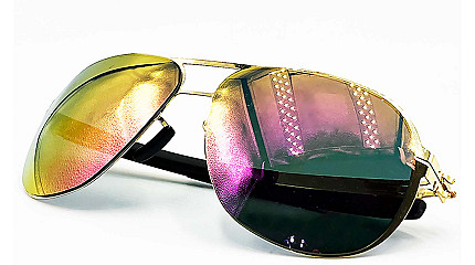 Ic! Berlin IB-Guenther n (flex)0077, sungold:magenta mirrored