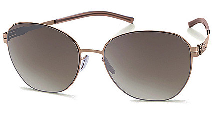 Ic! Berlin IB-Judith W. :Shiny Bronze :Walnut :Brown-Sand Mirrored :Freitag